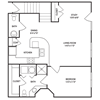 Traditional 1x1.5 878 SF